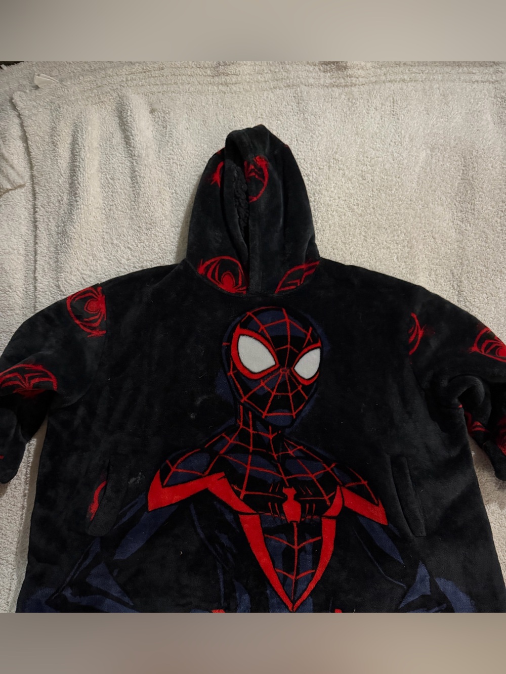 Youth Spider-Man blanket hoodie